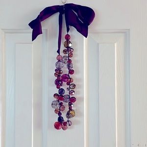 🟣 ANN TAYLOR LOFT MULTI COLOR NECKLACE 🟣